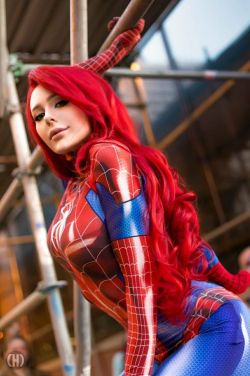 cosplay-galaxy:Spider girl MJ by Jenna Lynn Meowri