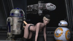 Service DroidsThese are the droids she was looking for.  Thanks to Red Menace for the Juno model