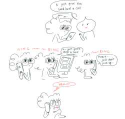 toffany:  Phone Anxiety | a comic