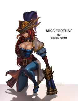 league-of-legends-sexy-girls:  Miss Fortune 