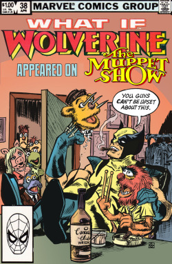 mexecutioner138: johnny-dynamo:  Wolverine vs. Muppets by Dean Kotz  As long as Animal is having fun 