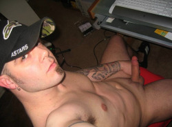Trashy-White-Cock:  He Wants You Underneath The Desk Sucking His Dick While He Searches