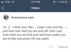 W-what??Oh anon stop that that’s too sweet ok!!