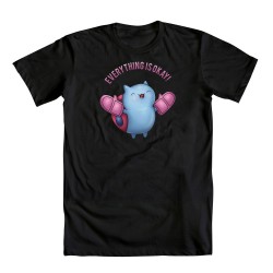 bravestwarriors:  welovefineshirts:  Yeah! Catbug is here and Everything is O-K! One of our best-selling Bravest Warriors tees is the Daily Deal for 15% OFF! Artists! Get those Catbug, Impossibear &amp; Jelly Kid designs in by end of day today and you