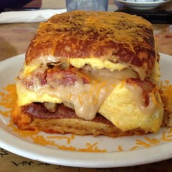 Breakfast lasagna (at Downtown Diner)