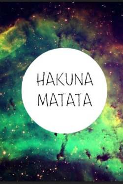 Hakuna matata is the motto biatch . on We Heart It http://weheartit.com/entry/85015375/via/funniebunnie_1