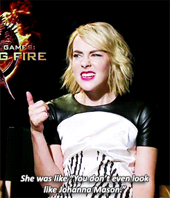 anistonjen:  Jena Malone talks about her little sister’s reaction when she called her to say she got to play Johanna Mason in Catching Fire 