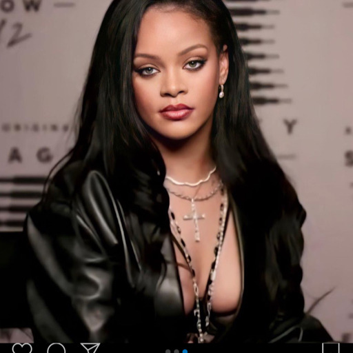fentystann:Rihanna via IG stories ✨ 😍😍