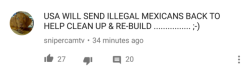 thomas-hamilton: happilydisastrous:   beetlebum1997: these are the type of comments being left on videos covering the earthquakes in mexico im just absolutely sick to my stomach. people are DEAD. buildings are COLLAPSING. if this shit were to happen in