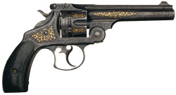 twippyfan:  Gold inlayed Smith and Wesson