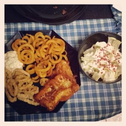 My Gf Makes The Best Dinners - Beer Battered Fish(Made With Real Beer), Tender Calamari,