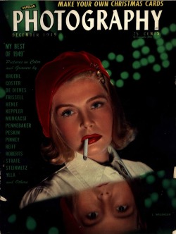 lizabeth-scott: Lizabeth Scott on the cover of Popular Photography, December 1949. via (Ebay) 