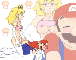markgrifter:  Here’s Mario getting some
