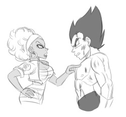 funsexydragonball:   fro5t-bite said to funsexydragonball: Do you have plans of using more Black Bulma in the future.   Had a few sketches of her lying around.  &lt; |D’‘‘‘‘
