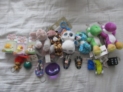 goodies we got from 2p pushers and a ted i got from a trap-door crank game not pictured is all the goodies our friends got from the 2p pushers, nor the 7000 tickets we&rsquo;ve amassed we&rsquo;ll go back this friday for the weekend.
