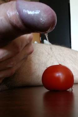 mydrippingcock:  Heavy precum makes a great salad dressing  I bet it does. I know from experience that cum can be used to make a great vinaigrette salad dressing. multiple loads are needed though, so your guests may have to contribute for your next dinner