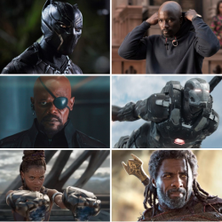 marvel-feed:  In honor of Black History Month, let’s show some love to all of the great black actors of the MCU!