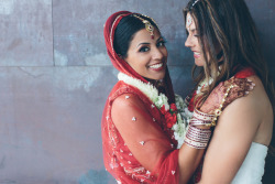 myconstantlackofdefense:  kayla-bird:  penectomy:   SHANNON + SEEMA | INDIAN LESBIAN WEDDING  omggg  What a beautiful wedding!  THEY ARE SO PRETTY TOGETHER, ahhhh. 