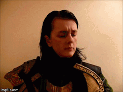 sophie-of-asgard:  Loki tries to summon the Dark Lord but is disappointed (Thought I’d utilize my Dark Mark tattoo for some more ridiculous Loki GIFs lmao) 