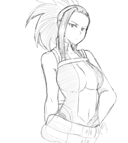 zeromomentaii:   Winner of last nights twitter poll; Momo Yaoyorozu! She’s one of my favorites, probably will see alot more from her in the future.   These ones are a bit more rough, very sorry about that. 