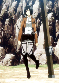 Ask-Superbi-Squalo:  If You Look At Mikasa’s Right Foot, When It Gets To A Certain