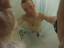 str8guysre-z:Mike is a Military Ginger who LOVES his hole played with. Told me he recently sucked off a dude, and loves to fuck himself with random items on cam. 