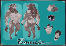Bonnie Reference SheetCommissioned by SirHoli ——— Check my PATREON for more! Every little bit helps :)