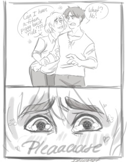 ijessbest:A dumb little comic about Armin wanting a piggyback ride….