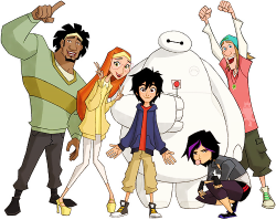 mickeyandcompany:  Cast of the Big Hero 6 tv series revealed While we already knew Hiro and the gang would be returning, we now have confirmation that Maya Rudolph (Aunt Cass), Jamie Chung (GoGo), Scott Adsit (Baymax), Alan Tudyk (Alistair Krei), Ryan