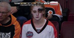 Girl Wears Most Appropriate Costume to Hockey Game  What the
