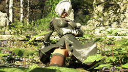 kouen-works: 2B is finally finished! Want to see her in action?