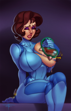 krash-zone:  taboolicious:  Vanessa, cosplaying Samus Raffle winner: Otakubrawler thanks for requesting this! :D also, I find this oddly cute XD  Oh DEM TIDDIES!!! &gt;.&lt; 