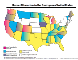 feles-felicis:  Sex Ed:[x] [x] Teen Pregnancy: [x] Important Things to Note: Sex-Ed Legislation listed applies to public schools, those of you who went to private schools may have had different experiences. &ldquo;Medically Accurate&rdquo; varies in
