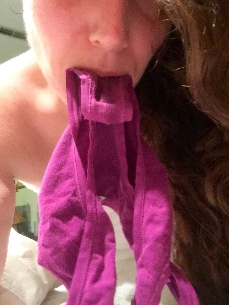 msjigglypuffs:  My sweaty, messy post workout panties plus me being a naughty, horny,