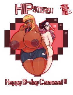 carmessi:  remirerovi:  Bday gift for my friend Carmessi featuring his sexy lady Amber and my Amadeus.  =3 thanks pal they looks awesome &gt;&lt;  &lt; |D&rsquo;&ldquo;&rdquo;&ldquo;&rsquo;