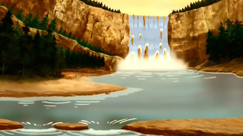 atlascenery:  Book 1: Water - One picture from every episode (Part 1) - Avatar the Last Airbender Scenery  I’d actually like to see more of these.