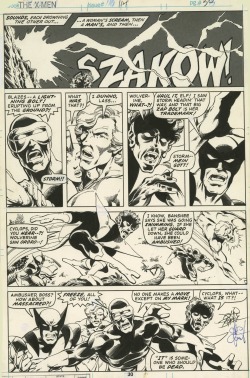 Johnbyrnedraws:  X-Men #114, Page 30 By John Byrne &Amp;Amp; Terry Austin &Amp;Amp;