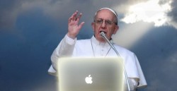 oystermag:  The Pope has declared the internet is a ‘Gift from God.’ Thank you #based Pope Francis. 