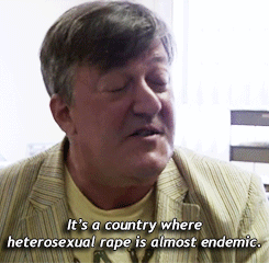 Sex stupidfuckingquestions:  Stephen Fry interviewing pictures
