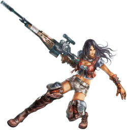 convito:  Can we all just take a moment to appreciate Sharla from Xenoblade Chronicles? She’s a healer. Who uses a gun. Now, I don’t mean she’s a gun-wielder who happens to be a healer as well. No. She heals you with her giant gun. As in she shoots