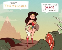 Wonder Woman - Slice of Heaven - Cartoony PinUp SketchDon’t slice more than you can chew :)Newgrounds Twitter DeviantArt  Youtube Picarto Twitch 