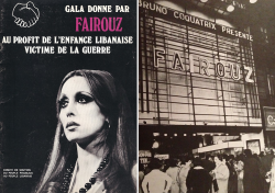 Nohummus:  Fairuzvevo:  Fairuz Live At The Olympia, Paris, May 3 And 4, 1979.  Our
