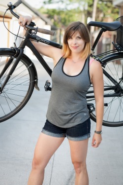 bikerackto:  Jess #BikeRackTO 