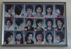 doll-intestines:  18 officially sanctioned hairstyles for North Korean women. 