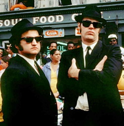 johnny-cool:   Jake and Elwood Blues &gt; The Blues Brothers 
