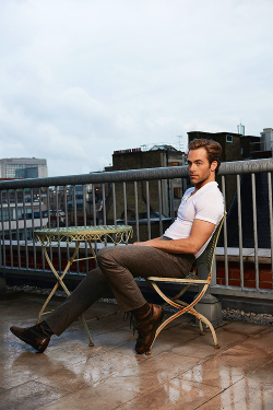 dailydccu:    Chris Pine photographed by Brian Bowen Smith   