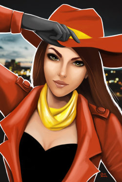 Carmen Sandiego by jaleh 