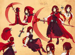 kumafromtaiwan:  This is a AU about after “that day”, a derivative story from RWBY, now they most of all have graduated, action with different purposes. I think I will post team RWBY character set at frist, then say what happened at “that day”.