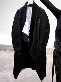 Rick Owens AW07 ‘Exploder’ Wide Neck Trench Coat