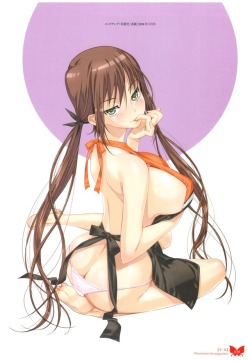 happoubi jin ass breast hold naked apron pantsu | #402736 | yande.re